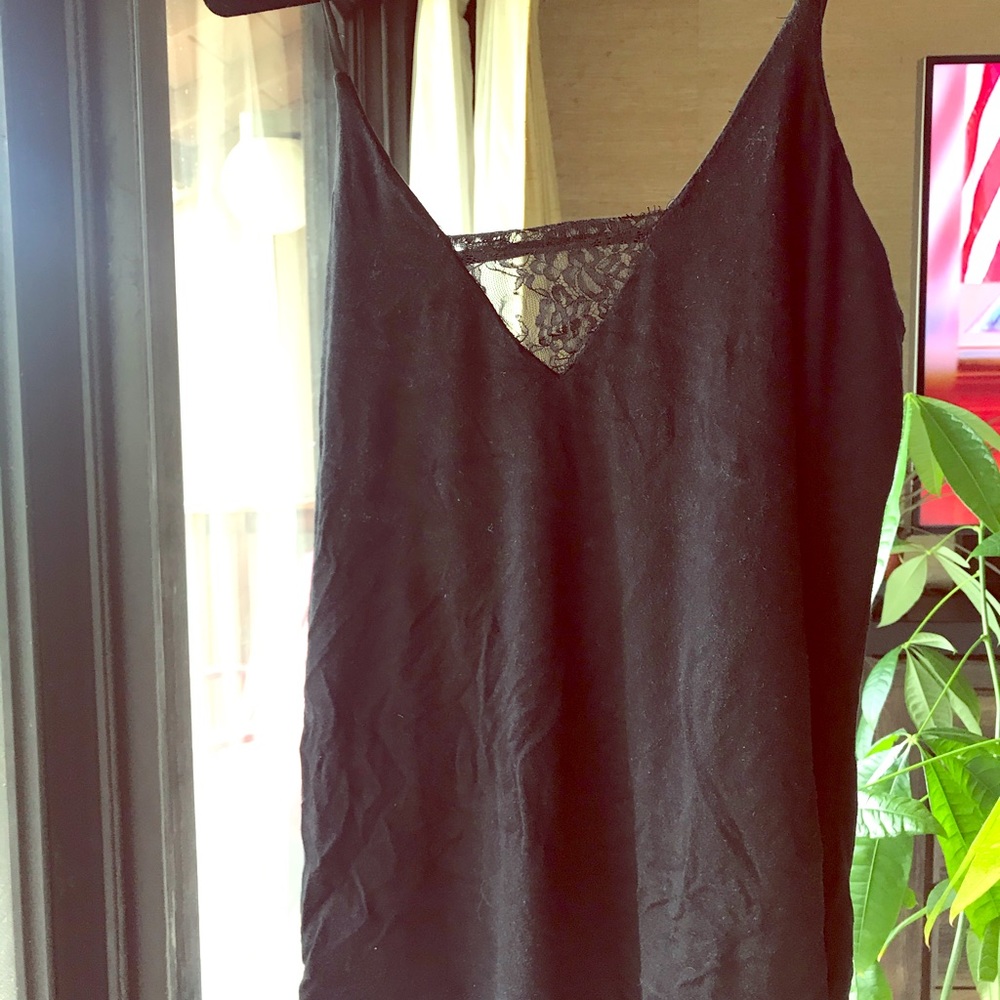 Sexy Black spaghetti strap